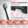 Brosse à dents électrique brosse à dents 8 têtes de brosse smart ultrasonic dentaire blanchissante dentaire rechargeable Brosse de dents adulte Sarmocare S100 230308