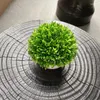 Dekorativa blommor Simulering Växt Bonsai Multi-stil och flerstora ornament Flower Ball Grass Potted Home Decoration Small