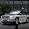 Diecast Model 1 24 Maybach GLS GLS600 Alloy Luxy Car Model Simulation Diecasts Metal Toy Vehicles Car Model Sound and Light Childrens Toy Gift230308