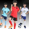 Chándales de los hombres Hombres Personalidad Jersey para niños Conjuntos de fútbol Uniforme Kit personalizado Trajes de entrenamiento