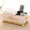 New Acrylic Tissue Box Paper Rack Office Table Accessories Home Office KTV Hotel Car Facial Case Holder