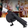 Strumenti Accessori BBQ Air Blower Barbecue all'aperto Soffietto antincendio a manovella Campeggio portatile per picnic in acciaio inossidabile