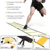 Spor Eldivenleri Çeviklik Merdiveni Hız Eğitim Ekipmanı 10 Disk Konileri Futbol Futbolu Direnci için 20ft Set 230308