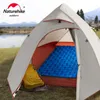 Almofadas ao ar livre colchão inflável acampamento ultralight sleeleping blind dobring lear de caminhada 230307