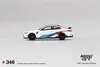 Diecast Model car Track MINI GT 1 64 M4 M-Performance G82 Alpine White Model Car 230308