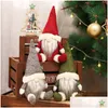 Рождественские украшения США запасы буйвола кукол. Фигурки ручной работы гноме без безликих плюшевых игрушек подарки украшения деть рождественские украшения 2005 DH9CD