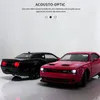 Diecast Model 1 32 Dodge Challenger SRT Alloy Sports Car Model Diecast Toy Metal Muscle Car Model Simulation Sound and Light Childrens Gifts 230308