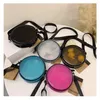 للجنسين سفر رياضة الرياضة الصالة الرياضية الكتف Crossbody Bag Designer Laser PVC Clear Round Bag Bag Bright AD