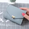 Wallets Valink 2023 Pu Leather Short Wallet Lovely Women Trifold Slim Small Clutch Female Purse Coin Card Holder1