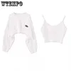 Women s T Shirt Short Thin Sweatshirt Long Sleeve Crew Neck Casual Top Blouse Daily Two piece Simple Style Wholesale 230307