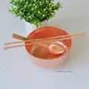 Bowls Pure Copper Bowl Spoon Chopsticks Set Handmade Tableware Prevention Of Vitiligo Cutlery