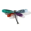 New Vintage Acrylic Dragonfly Brooch Pin Clip Women Girl Dress Coat Accessory Cute Fashion Wedding Jewelry Gift Insect Brooch