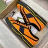 Stripe Printing Middle Help Luxury Designers Shoes Men Sneaker Platform 슬라이드 트레이너 디자이너 신발 고민 캐주얼 스포츠 23Tueb