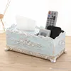 New Acrylic Tissue Box Paper Rack Office Table Accessories Home Office KTV Hotel Car Facial Case Holder