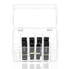 Smyckespåsar Mordoa 18 Grid Desktop Decor Acrylic Cosmetic Storage Box Lipstick Make-Up Brush Holder Display Stand Hyllor