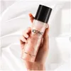 Evidenziatori abbronzanti Ic London Prep Makeup Glow Highlight Spray Primer Colore originale 100Ml Maquillage Marca Make Up Drop Deliver Dhgb2