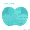 Other Makeup Sile Pad With Suction Cup Beauty Brush Cleaning Tools Drop Delivery Health Dheks