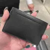 Luxe echte lederen portefeuilles munt portemonnees kaarthouder sleutel luxe ontwerper mode klassieke vrouwen mini creditcard dubbele slot clutch bump logo lady short portemonnee