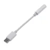 Adaptador auxiliar tipo C genuino de 3,5mm, Usb C a 3,5 MM, adaptador de conector de auriculares, Cable de Audio, adaptador auxiliar de conector de auriculares para Xiaomi6 Mix2 D