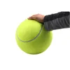 Dog Toys Toys Chews Pet Bite Toy 24cm Гигантский теннисный мяч для собак Желтеть надувные фирменные мега Jumbo Supplies D25 230307