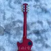 Elektrisk gitarr Rose Wood Fingerboard gjord i Kina Maple Fame Top Matt Color