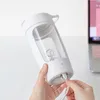 Water Bottles Electric Protein Shaker Mixing Cup Coffee Juice Portable Blender Cups USB Rechargeable One button Switch Drinkware For Fitness 230308