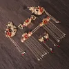 Bruiloft haar sieraden vrouwen kammen traditionele Chinese accessoires hoofdband stick hoofdtekel hoofd bruids kopstuk pin 230307