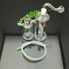 Smoking Pipes New Strawberry Silent Twin Glass Hotpot Wholesale Glass