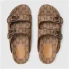 2022 женские многоцветные сандалии на плоской подошве с 2 ремешками, женские модные пляжные шлепанцы с металлической пряжкой, мужские шлепанцы на шнуровке на лето, EUR35-43