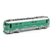 Diecast Model 1 87 Simulato Treno in lega Locomotiva Pull Back Vehicle Toy Suno Lights 230308