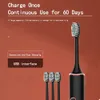 Toothbrush Tooth Brush IPX7 Waterproof Adult Ultrasonic Sonic Electric Toothbrush 18 Gear Smart Timer USB Fast Charging Toothbrush J272 230308