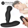 Anal Toys 360 Degree Prostate Massager Electric Shock Pulse Butt Plug Vibrator Sex For Man Buttplug Adult Sexshop 230307