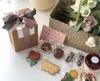 Gift Wrap Kraft Paper Box Candle Lipstick Perfume Cosmetics Cake Candy Gift Packaging Wedding Birthday Party Favor DIY Biscuit Baking DIY 230308