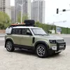 Diecast Model 1 24 Rover Defender Alloy Car Model Diecast Metal Toy Off-Road Vehicles Car Model Sundy and Light Childrens Gift 230308