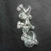 Renkli UFO Cam Şişe Carb Cap Kubbe 35mm OD 7 renk Kuvars Banger Çivi Su bong nargile Yağ Rig Için Sigara Aksesuarları