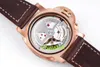 ZF Factory Men's Watch PAM671 Cal.P.9010 Mechanische bewegingsdiameter 47 mm Bronze horloge Case Luminous Saffier Crystal Glass