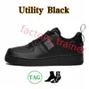 One for 1 Running Shoes Men Women Airs Platform Sneakers Low Classic Utility Shadow White Black Spruce Aura Mens Womens Trainers Outdoor Sports vapores maxes Shoes