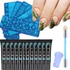 flower nail templates