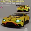 Diecast Model 1 32 AstonMartin GTE Le Mans Alloy Racing Car Model Diecasts Toy Vehicles Metal Sports Car Model Collection Juguete para niños Regalo 230308