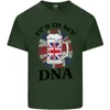 Erkek tişörtleri İngiliz bira benim DNA Union Jack bayrağı erkek pamuk tişört tişört