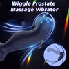 Anal Toys Vibrator Male Prostate Massager Penis Ring Delay Ejaculation Cockring Remote Anus Butt Plug Finger Masturbation Sex Toy Men 230307