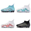 Kleid Schuhe Mans Fußball Erwachsene Kind TFFG Außensohle Rutschfeste Unisex Fußball Stollen Outdoor Rasen Atmungsaktive Turnschuhe Ankunft 230308