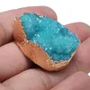 Charms Natural Stone Pendant Irregular ShapeD Blue Agate Crystal Cluster For Jewelry Making DIY Bracelet Necklace Accessories