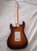 Guitare électrique 6 cordes customiser sunburst