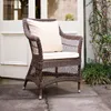 Camp Furniture Modern Outdoor Leisure Rattan Table And Chair Villa Terrace Garden Waterproof Sunscreen Simple Teak