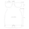 Okulary przeciwsłoneczne ramy metalowe okulary okularowe okulary recepty na krótkowzroczność i soczewki do czytania 230307