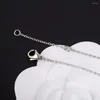 Chaînes S925 Argent Personnalité Simple Comète Meteor Star Collier Halloween Hypoallergénique Élégant Mignon Tempérament Bijoux Cadeau De Fête