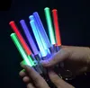 LED Flashlight Stick Pendants keychain mini torch torch aluminium key chain key ring date glow pen magic wand عصا العصا