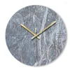 Horloges murales horloge en verre Design moderne salon décor maison mécanisme cuisine silencieux Vintage idée cadeau