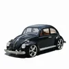 Diecast Modelo 1 18 Classic Car Beetle Black Car Alloy Model Simulation Simulation Decoration Collection Gift Toy Die Casting Modelo 230308